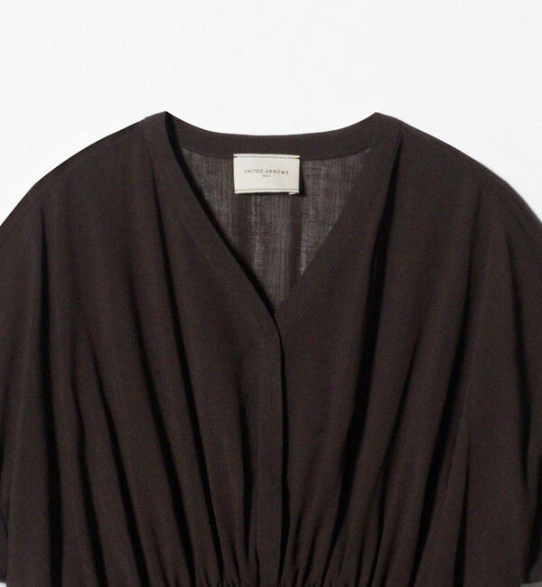 UNITED ARROWS「スラブ シアー ワンピース ‐ウォッシャブル‐」|ワンピース|
