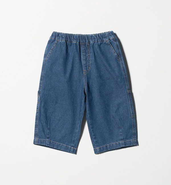 UNITED ARROWS green label relaxing「デニム クロップド ペインター パンツ / キッズ  100cm-160cm」|チノ|