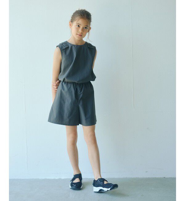UNITED ARROWS green label relaxing「【スタメンシリーズ】タッサー リボン デザイン セット アップ / キッズ 100cm-160cm」|ワンピース|