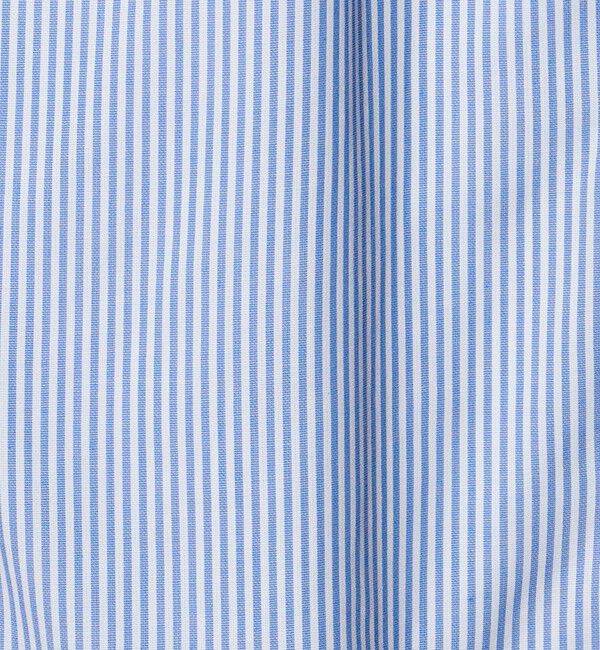 UNITED ARROWS green label relaxing「エブリット TC パナマ ストライプ スタンダード ボタンダウン ショートスリーブ シャツ -イージーアイロン」|シャツ・ブラウス|