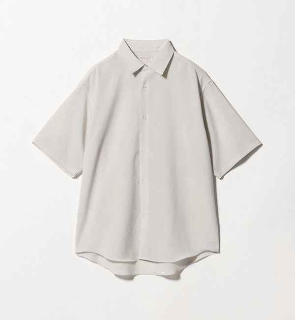 BEAUTY&YOUTH UNITED ARROWS「ライト ウェーブ トリクシオン レギュラー シャツ GRANDE TAPERD型」|シャツ・ブラウス|LT.GRAY