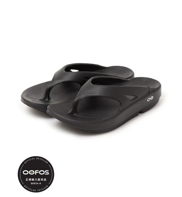 SHIPS any「《一部追加予約》OOFOS: OOoriginal ウーオリジナル トングサンダル」|サンダル|