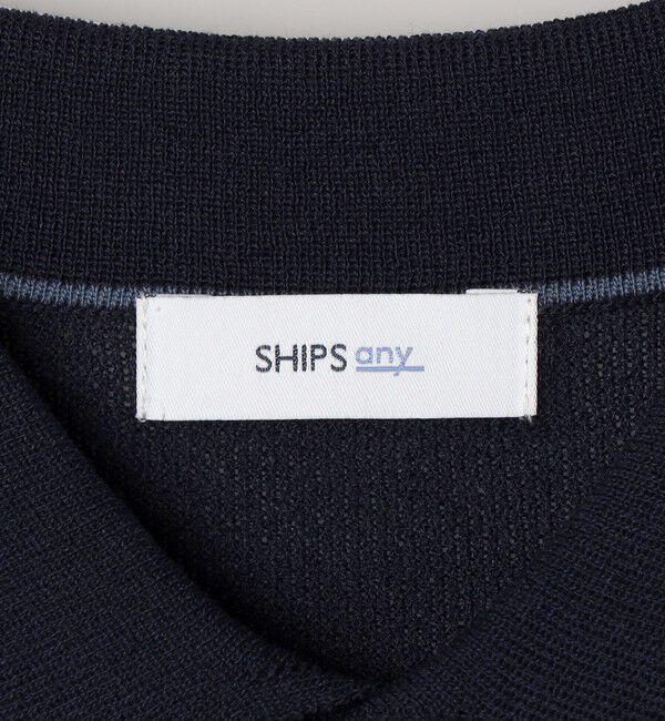 SHIPS any「SHIPS any:〈手洗い可能〉TEXBRID(R) ドライタッチ サマー ニット ポロシャツ◇」|ポロシャツ|