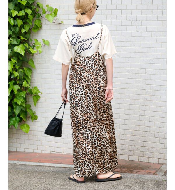 OUTDOOR PRODUCTS Usual Things「レオパードキャミワンピース」|ワンピース|