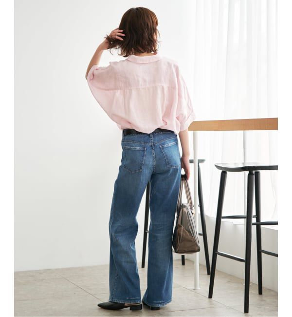 SLOBE IENA「《シリーズあり》リネンコットンBOXシャツ」|シャツ・ブラウス|