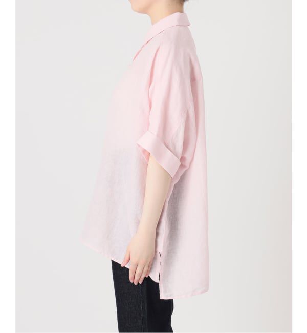 SLOBE IENA「《シリーズあり》リネンコットンBOXシャツ」|シャツ・ブラウス|