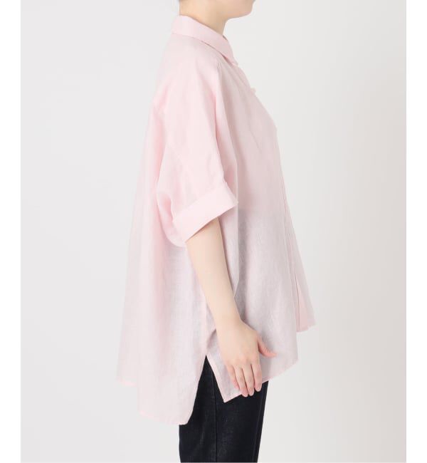 SLOBE IENA「《シリーズあり》リネンコットンBOXシャツ」|シャツ・ブラウス|
