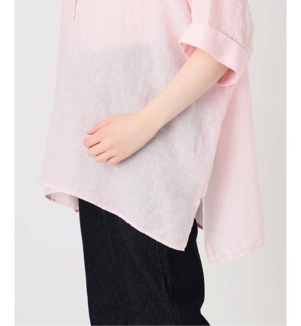 SLOBE IENA「《シリーズあり》リネンコットンBOXシャツ」|シャツ・ブラウス|