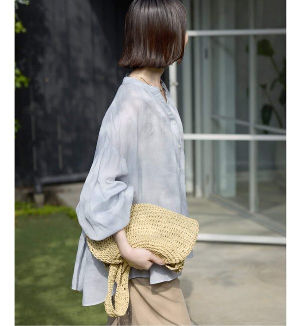 SLOBE IENA「《追加2》ラミースキッパーシャツ」|シャツ・ブラウス|