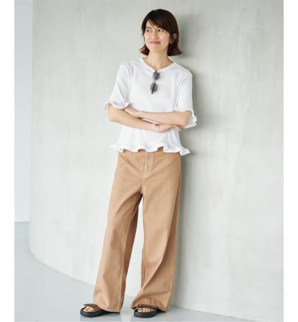 IENA「オーガニックコットン WAVE Tシャツ」|Tシャツ・カットソー|
