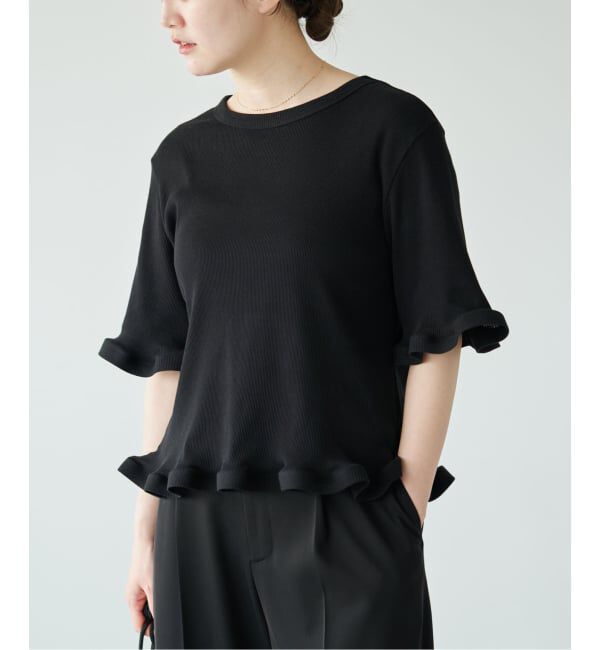 IENA「オーガニックコットン WAVE Tシャツ」|Tシャツ・カットソー|