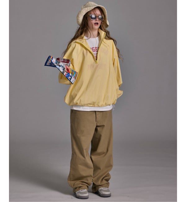 journal standard luxe「ストライプ ハーフジップブルゾン」|その他|