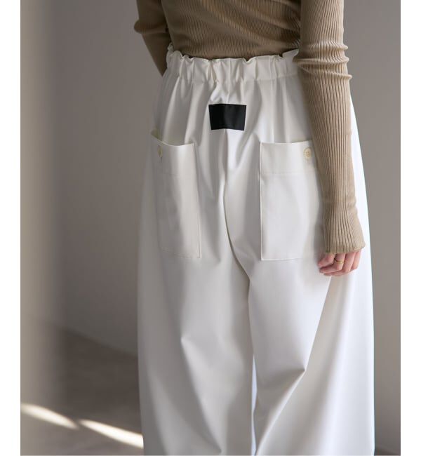 NOBLE「《セットアップ対応》COG THE BIGSMOKE/コグザビッグスモーク NIRVANA TROUSERS」|スラックス|ホワイト