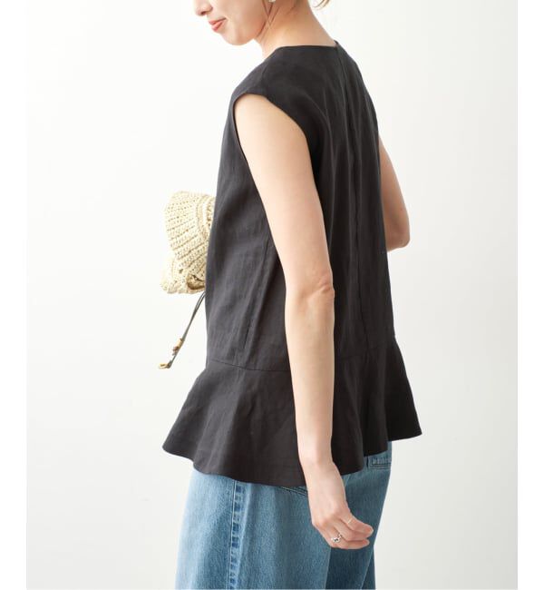 Spick and Span「リネンペプラムベスト」|その他|