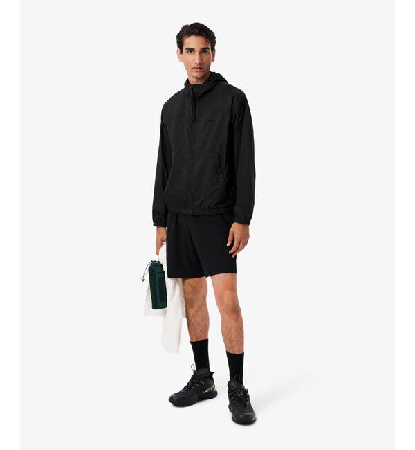 LACOSTE「ワッシャーナイロンパッカブルフードジャケット」|その他|