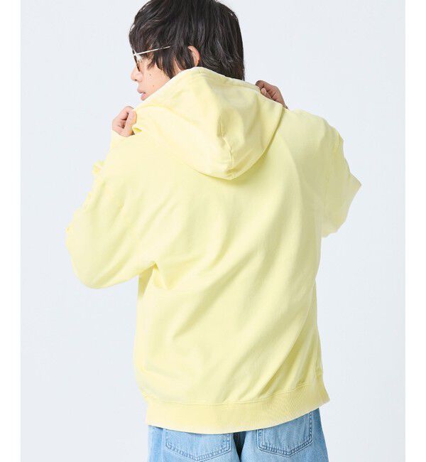 LACOSTE「ヴィンテージエフェクト ロゴジップフーディー」|パーカー|