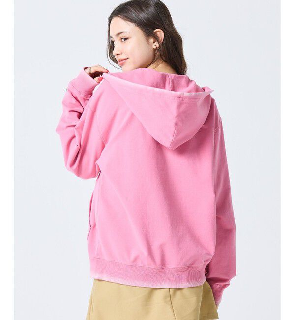 LACOSTE「ヴィンテージエフェクト ロゴジップフーディー」|パーカー|