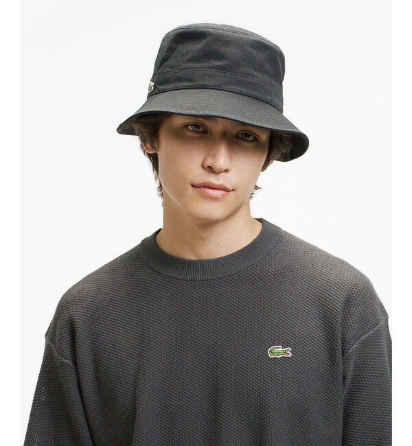 LACOSTE「鹿の子メッシュニットTシャツ」|Tシャツ・カットソー|