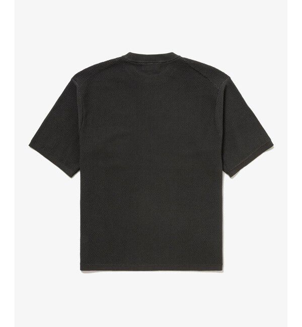LACOSTE「鹿の子メッシュニットTシャツ」|Tシャツ・カットソー|