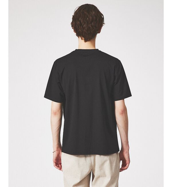 ABAHOUSE「ストレッチポンチ フロントデザイン ポケットTシャツ【予約】」|Tシャツ・カットソー|