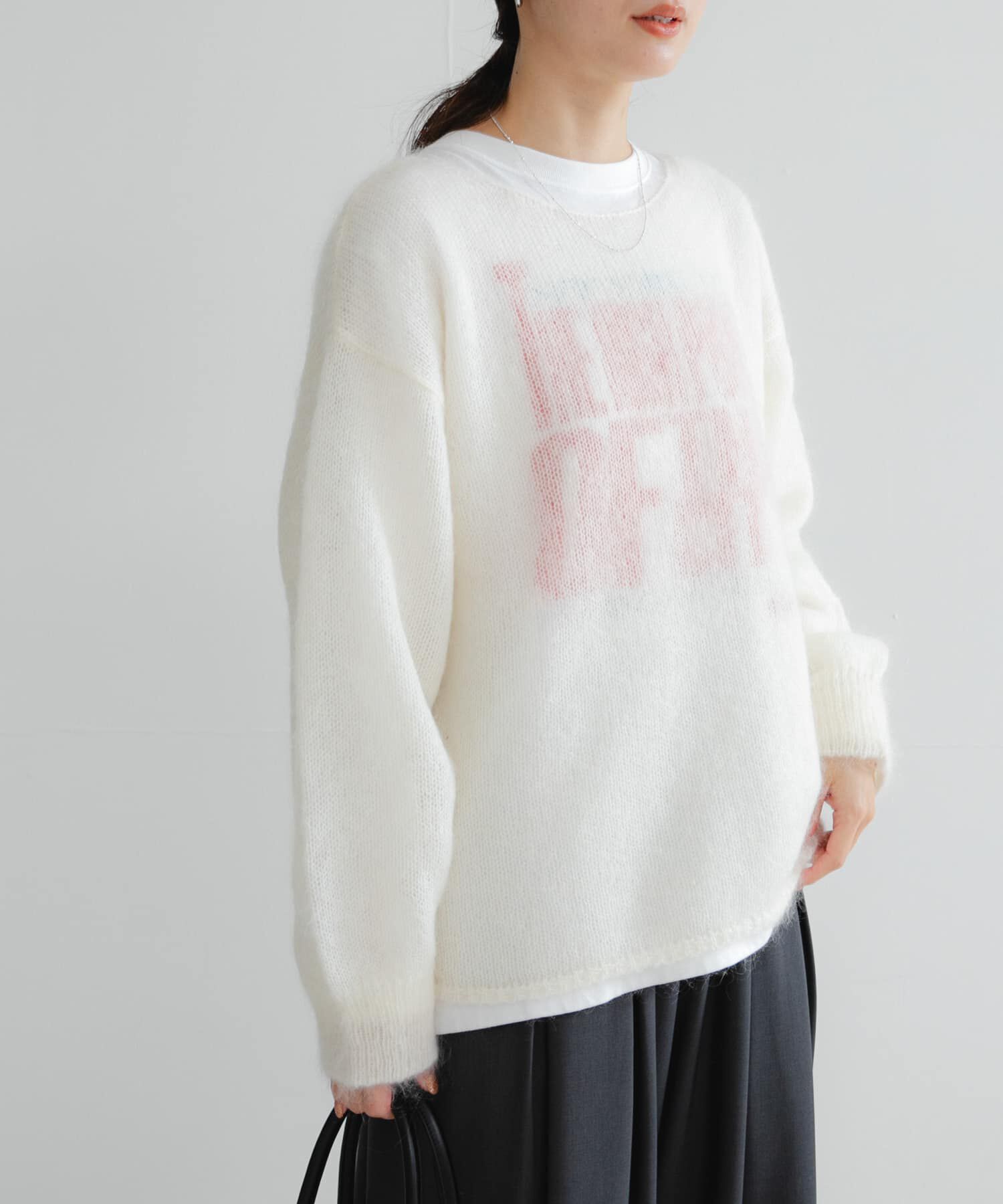 URBAN RESEARCH「ヘアリールーズニット」|ニット・セーター|