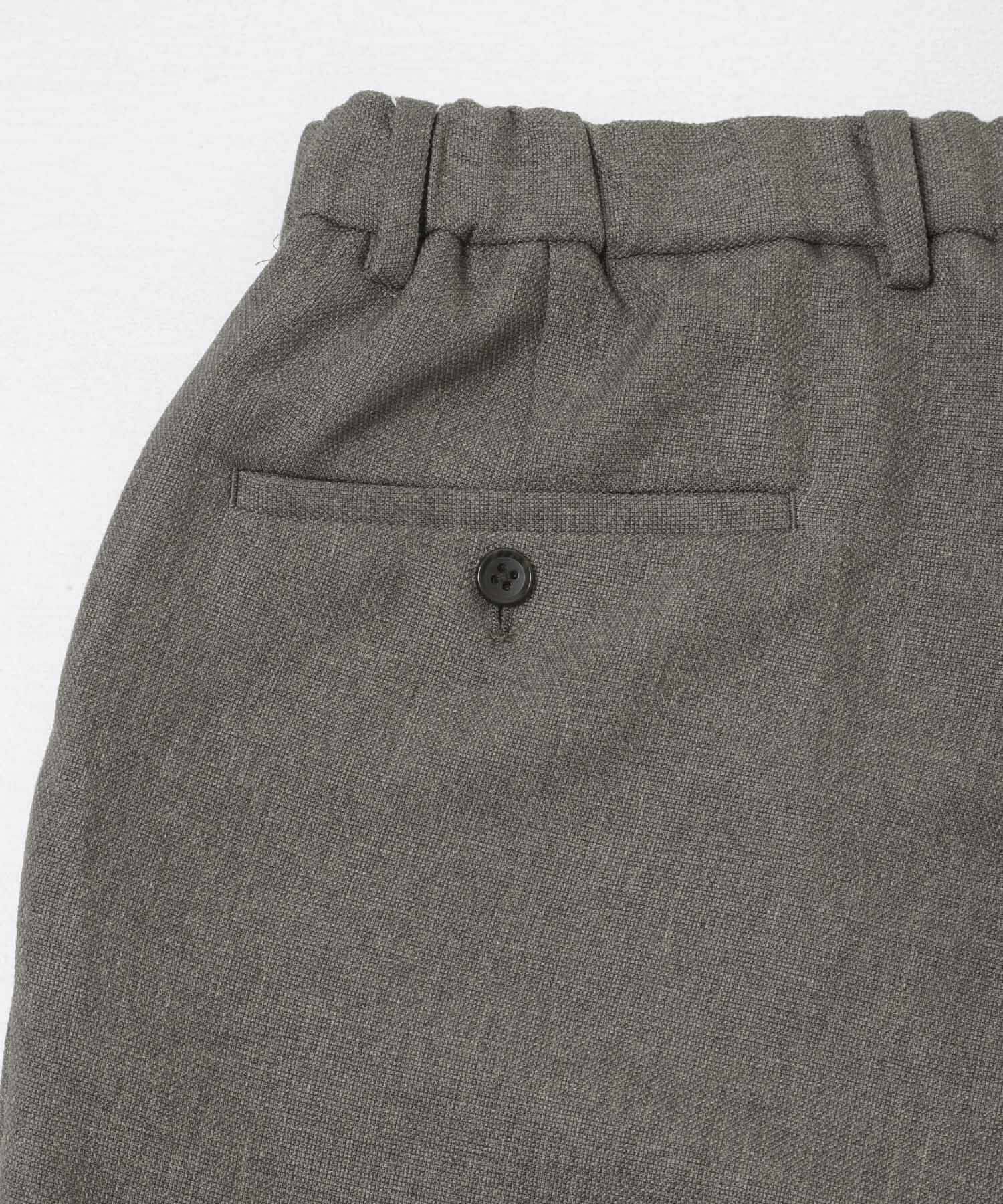 URBAN RESEARCH DOORS「LIFE STYLE TAILOR　ツイードライクコンフォータブルパンツ」|スラックス|