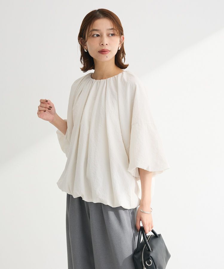 Green Parks「・ELENCARE DUE バルーンブラウス」|シャツ・ブラウス|