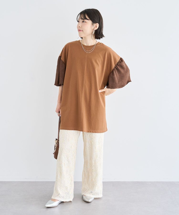 Green Parks「コード刺繍レースイージーワイドパンツ」|その他|