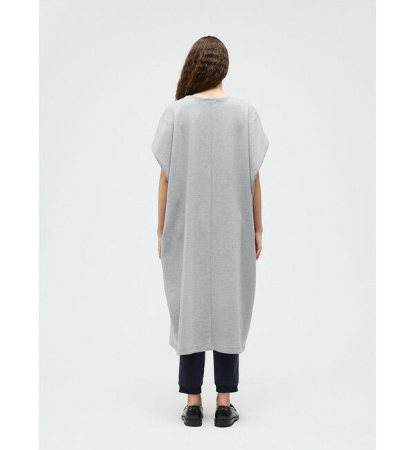 mizuiro ind「mizuiro ind ドライフレンチテリーノースリーブロングワンピース」|ワンピース|