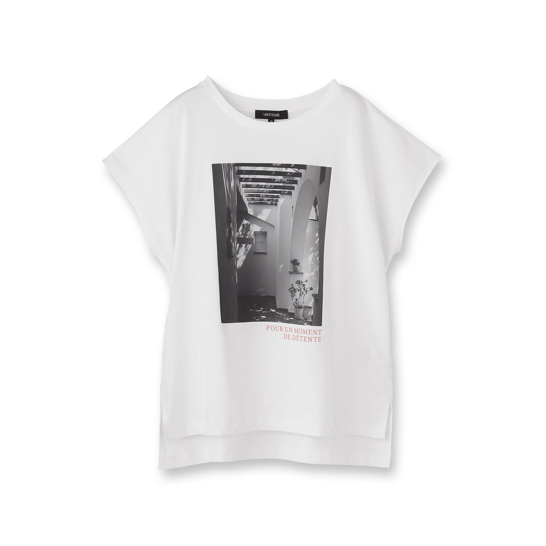 UNTITLED「【コットン100/プリントロゴ】フォトTシャツ」|Tシャツ・カットソー|