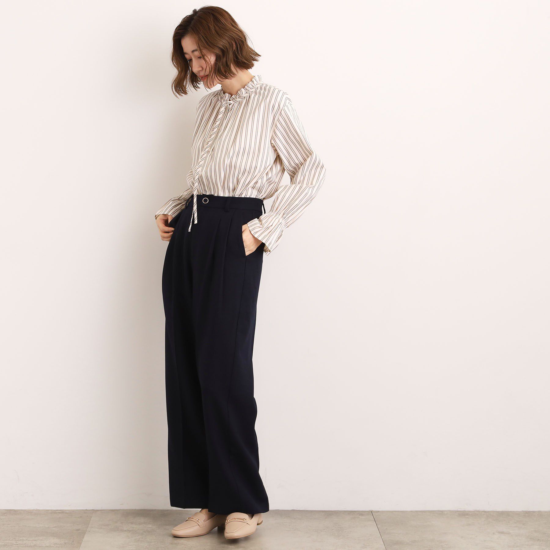 grove「ツータックワイドパンツ」|その他|