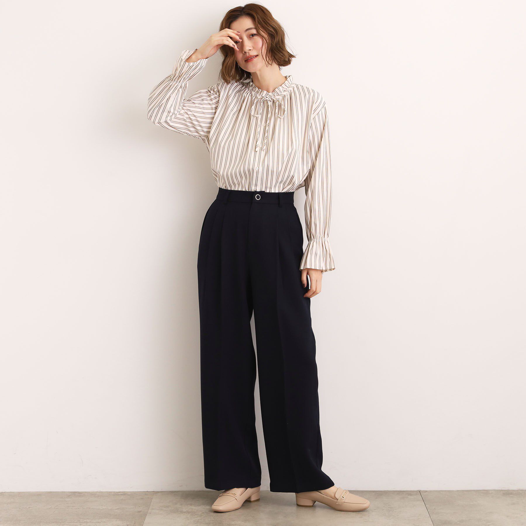 grove「ツータックワイドパンツ」|その他|