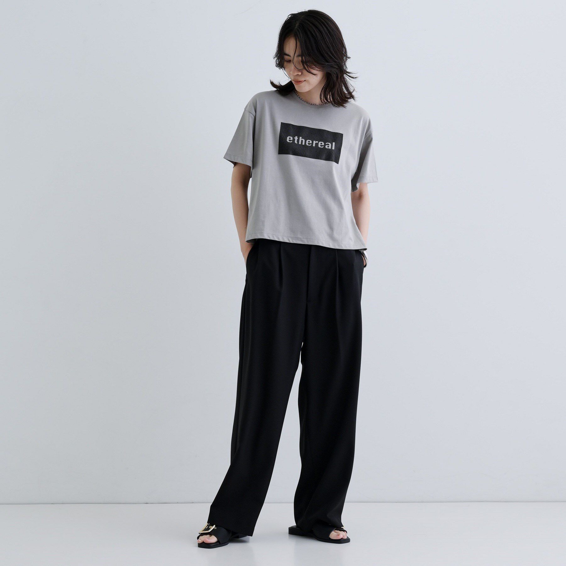 GALLEST「シリコンロゴプリントT」|Tシャツ・カットソー|