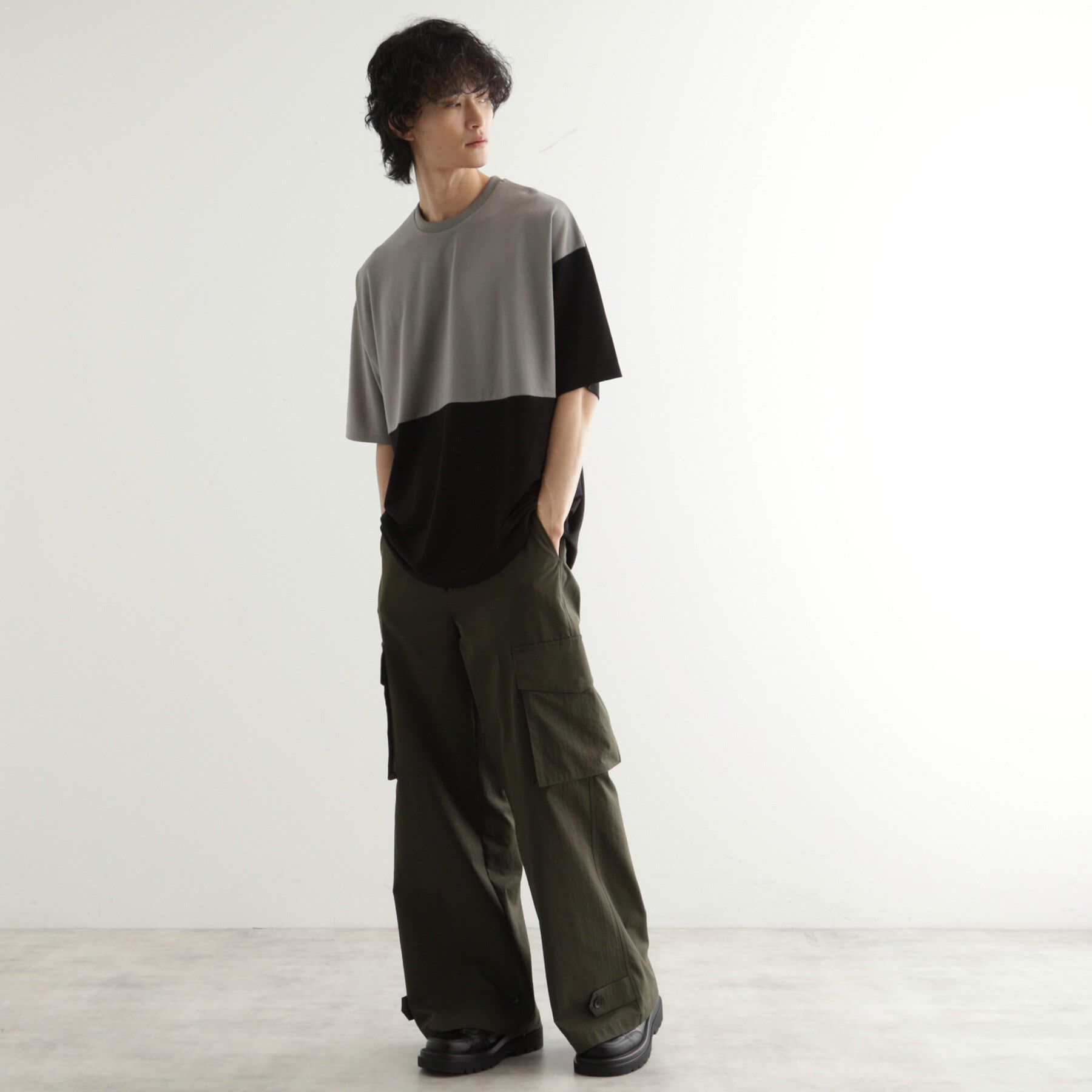 tk.TAKEO KIKUCHI「【UV／接触冷感】切替アソートTシャツ」|Tシャツ・カットソー|