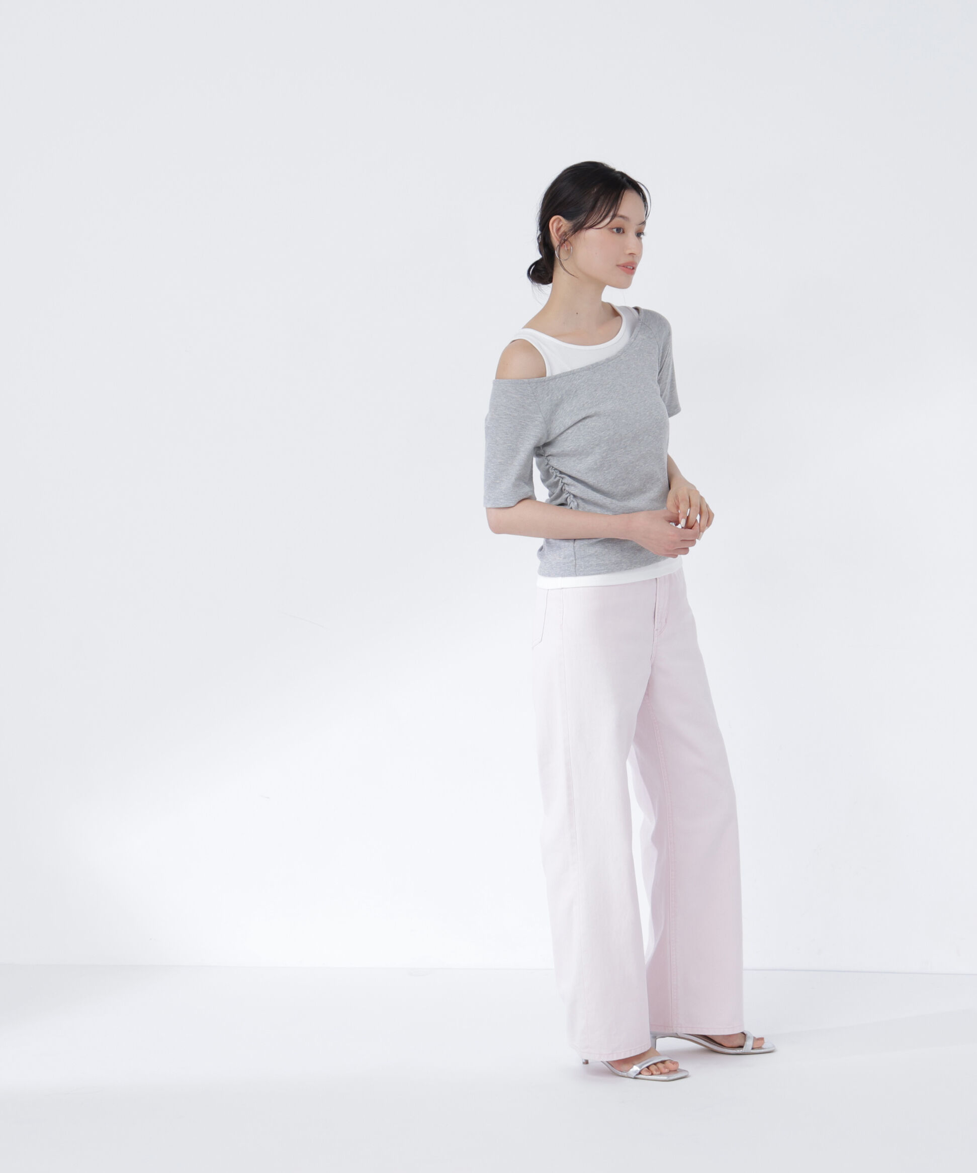  「ワイドストレートデニムパンツ」|その他|