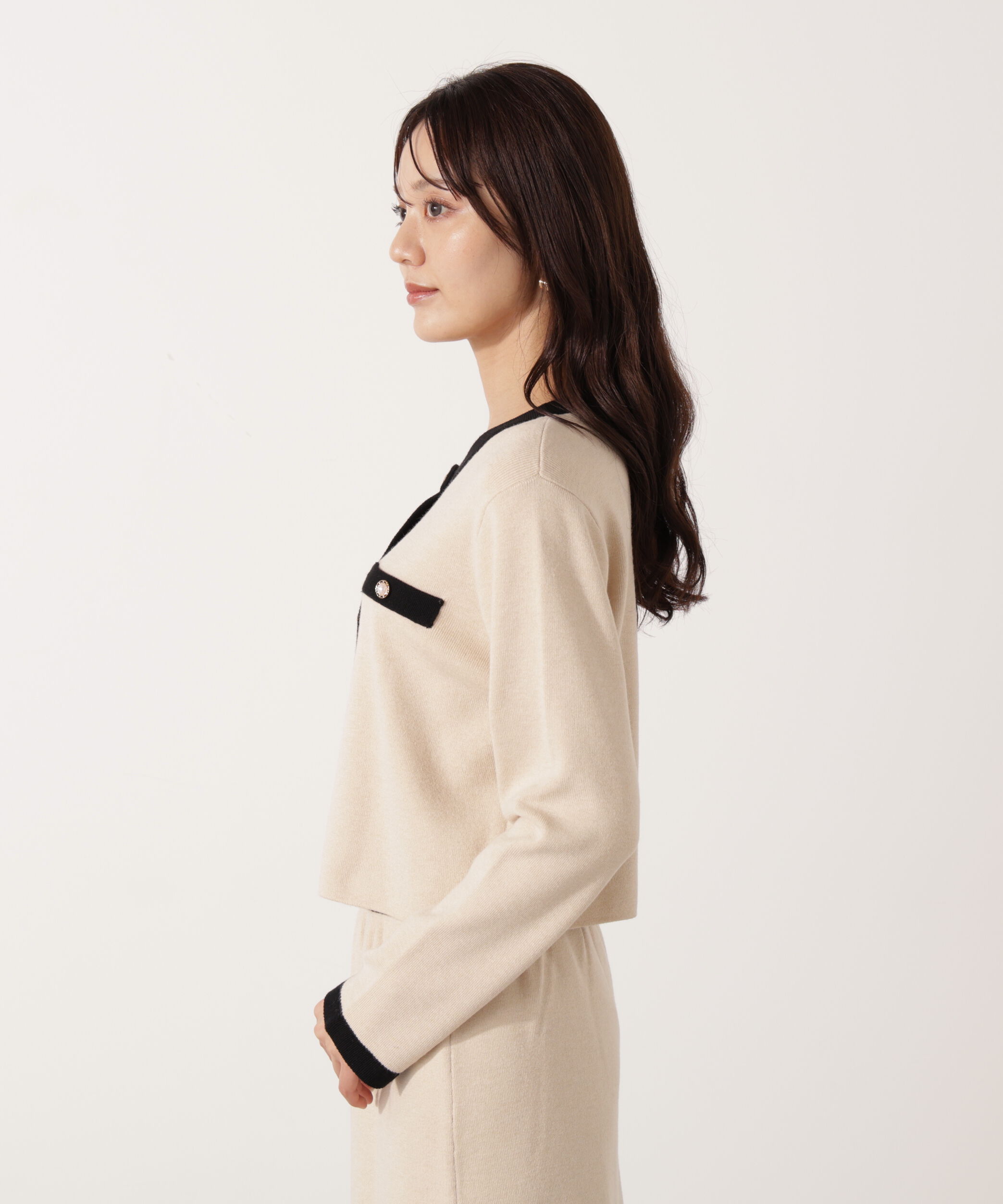 PROPORTION BODY DRESSING「ニットジャケット 25AW」|ニット・セーター|