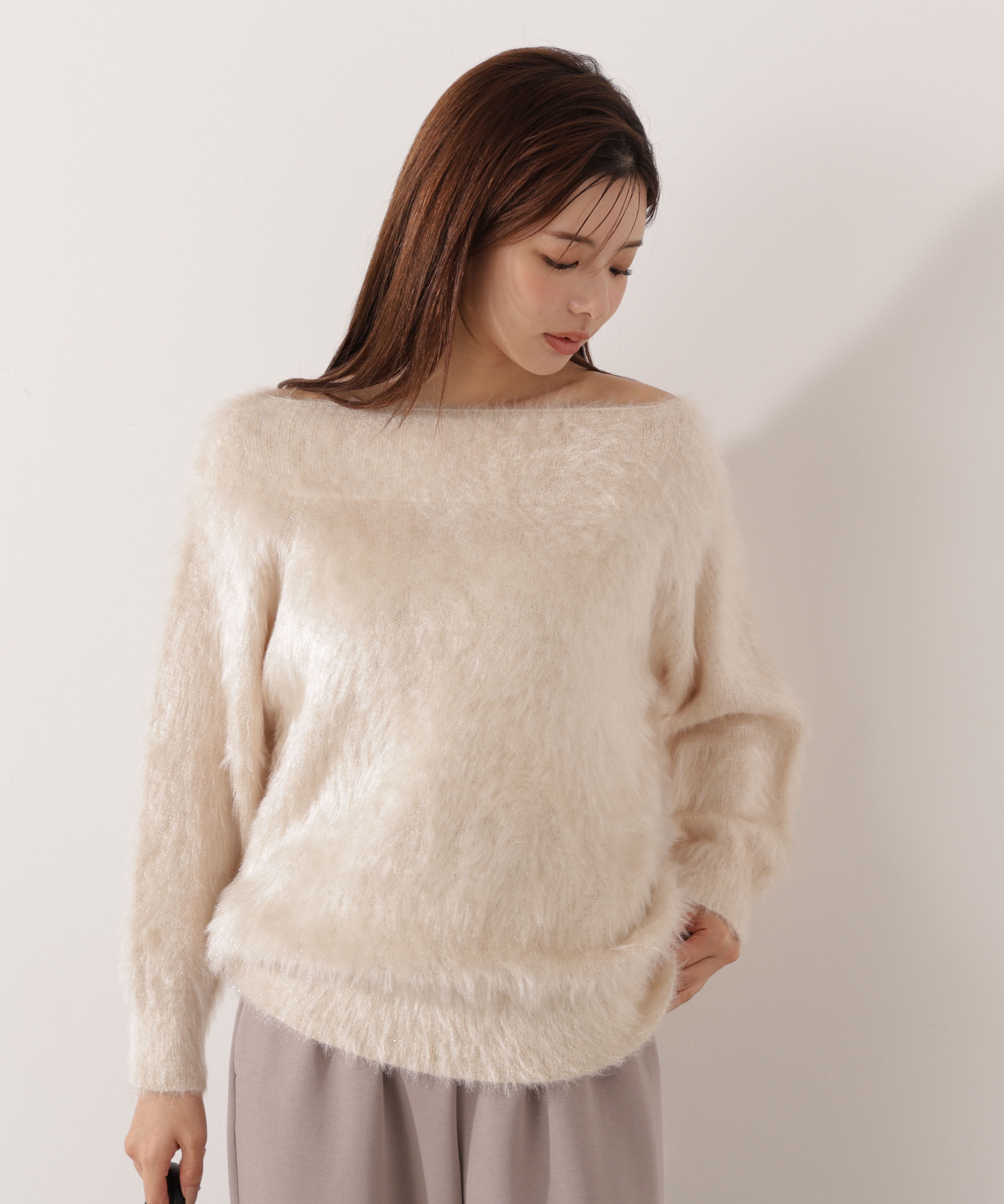 PROPORTION BODY DRESSING「ヘアリーニット 25AW」|ニット・セーター|