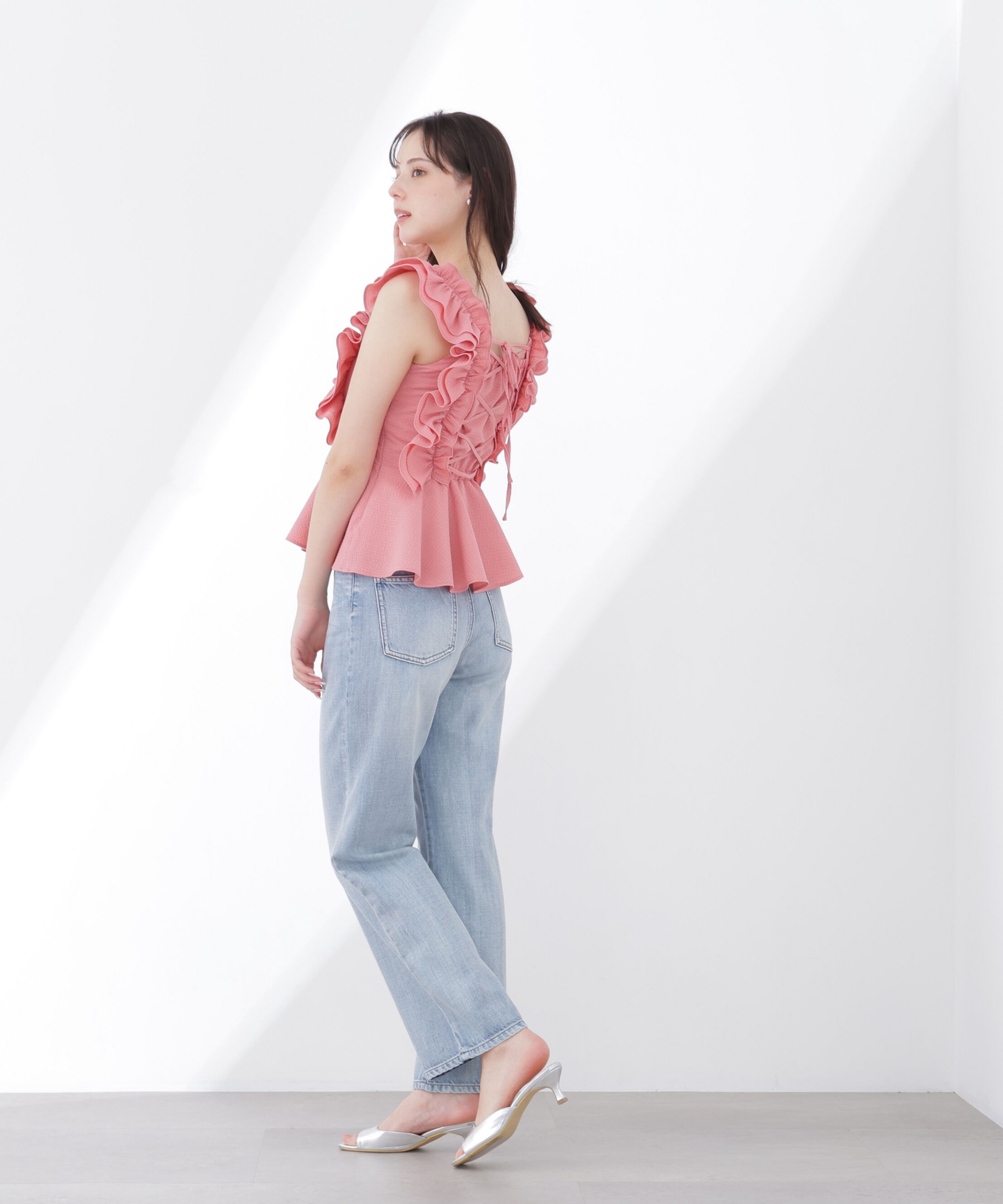 PROPORTION BODY DRESSING「フリルブラウス　26SS」|シャツ・ブラウス|