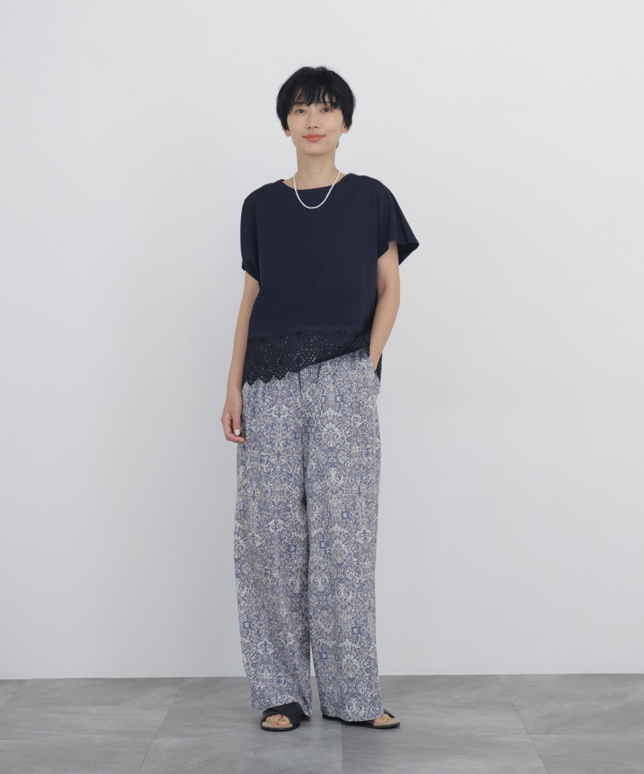  「◆レースカットソー」|Tシャツ・カットソー|