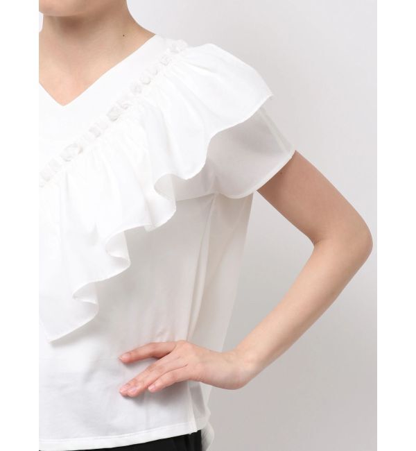 ELENDEEK「FRILL DOCKING CS」|Tシャツ・カットソー|