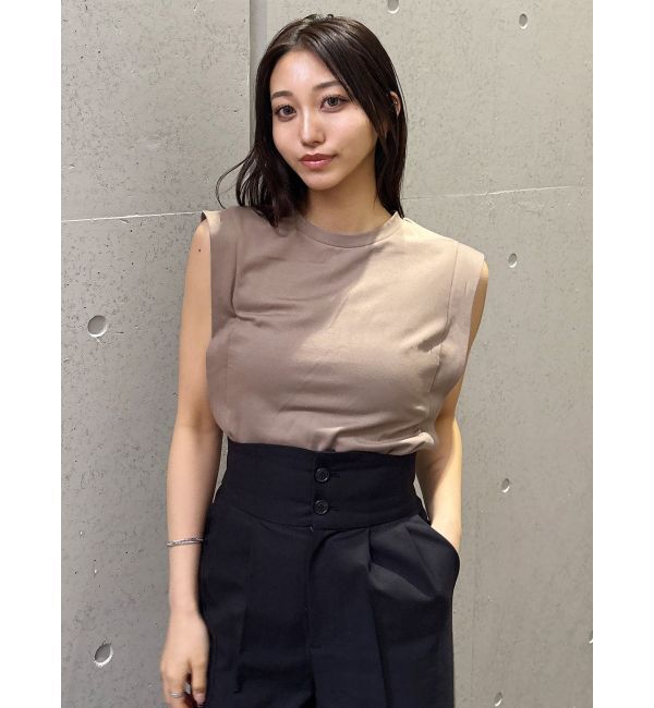 MURUA「フレンチスリーブトップス【接触冷感】」|Tシャツ・カットソー|