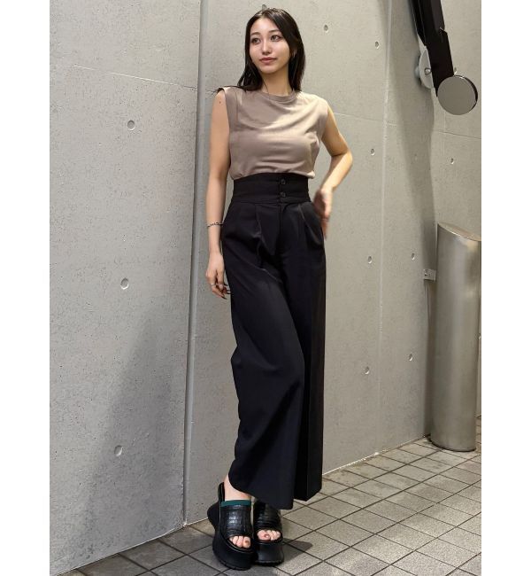 MURUA「フレンチスリーブトップス【接触冷感】」|Tシャツ・カットソー|