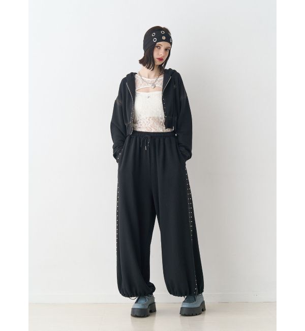 jouetie「バレルレッグルーズスタッズパンツ【セットアップ対応】」|その他|