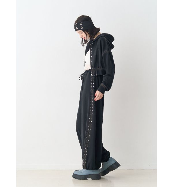 jouetie「バレルレッグルーズスタッズパンツ【セットアップ対応】」|その他|
