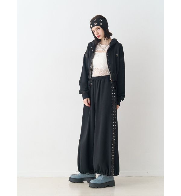 jouetie「バレルレッグルーズスタッズパンツ【セットアップ対応】」|その他|