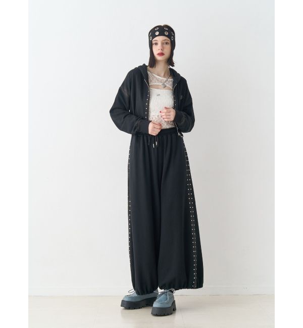 jouetie「バレルレッグルーズスタッズパンツ【セットアップ対応】」|その他|