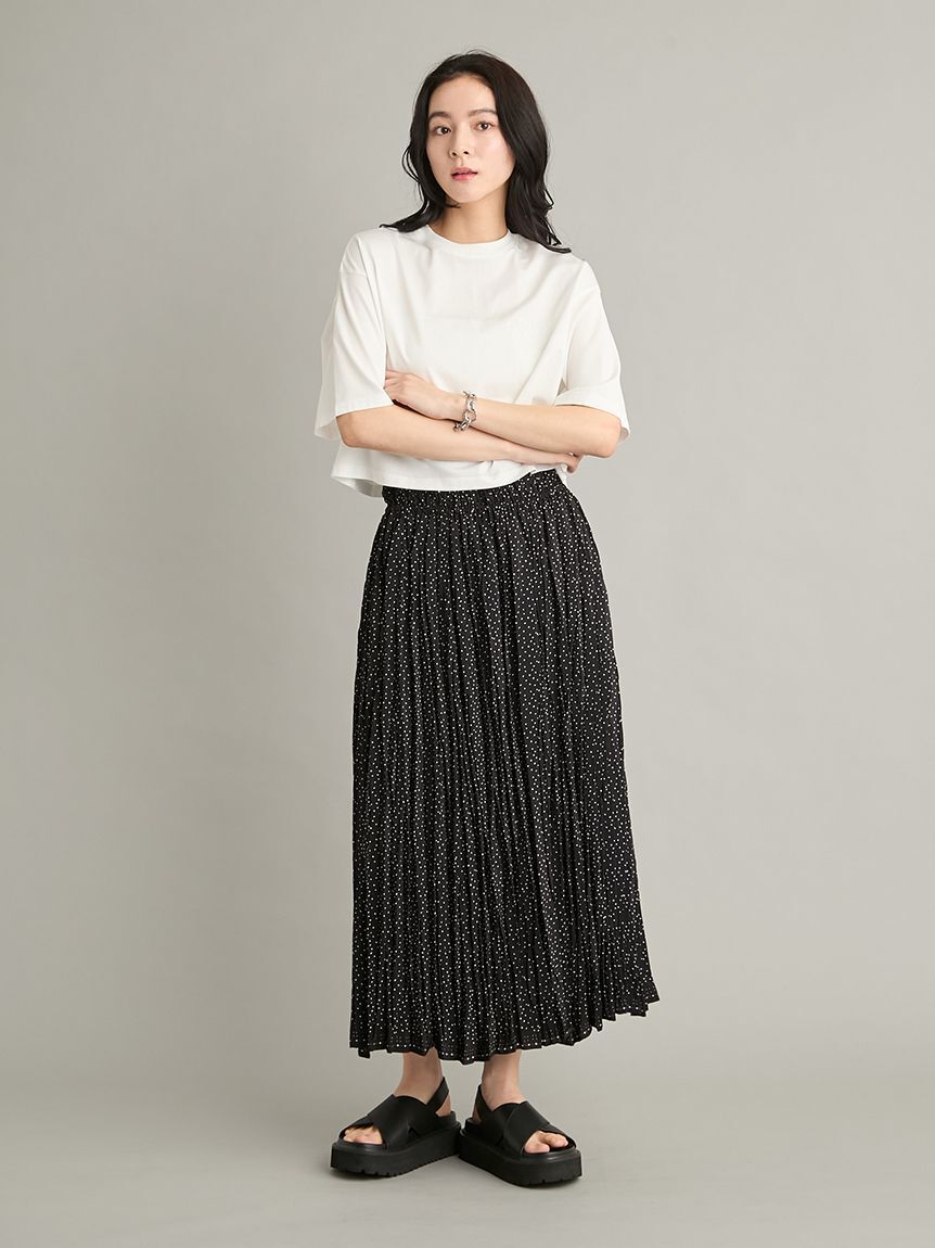 Mila Owen「【WEB限定カラー】ハイラインモノグラムＴシャツ」|Tシャツ・カットソー|