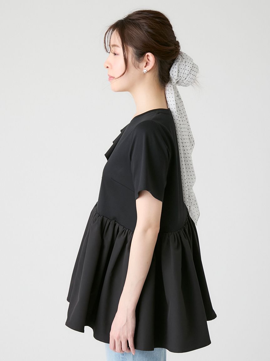 CELFORD「アシンメトリーカットチュニック」|Tシャツ・カットソー|
