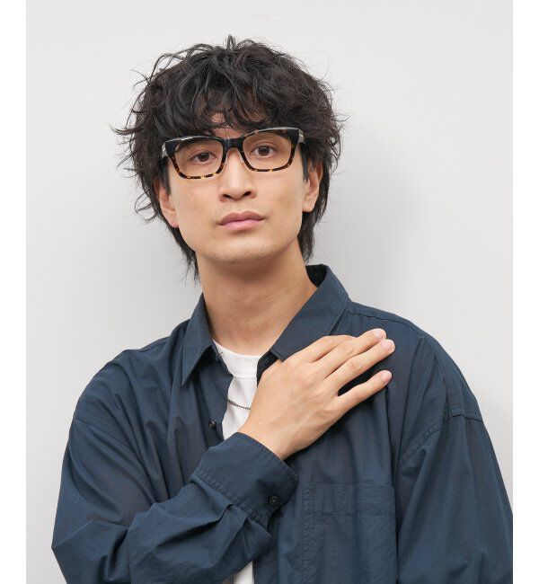 「ウェリントン型メガネ｜ビジネス｜Zoff｜SMART REGULAR CALRO レンズ交換券付」|メガネ|