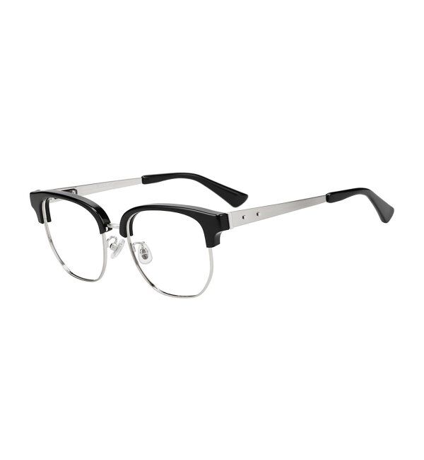  「ウエリントン型メガネ｜読書 レディース 女性用 大人可愛い 大理石｜Zoff｜CHIC レンズ交換券付」|メガネ|